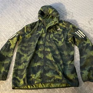 Adidas reflective windbreaker